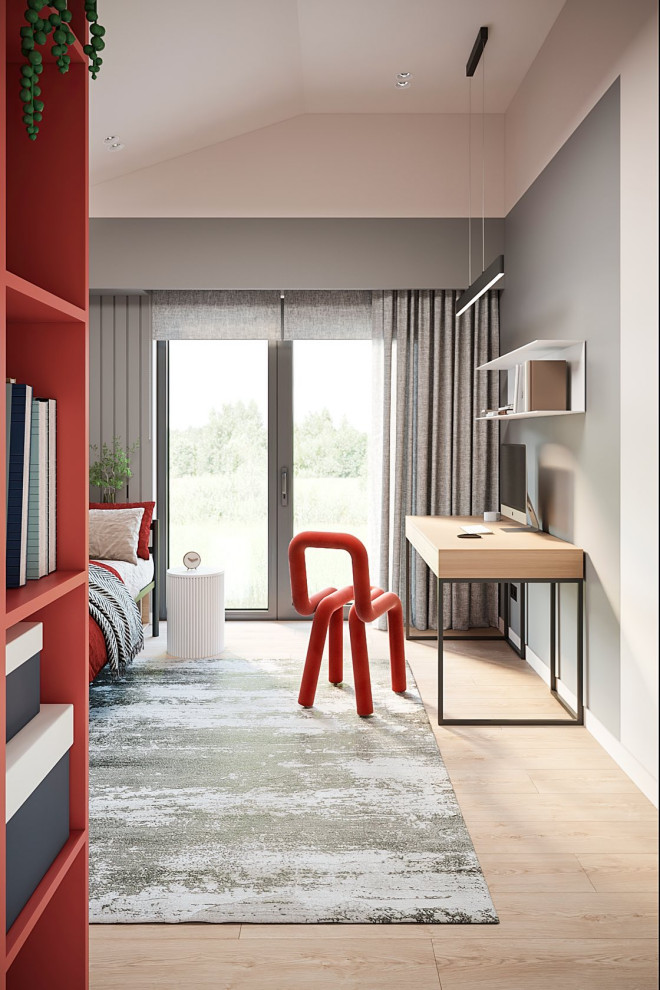 Дизайн интерьера дома 71 м² минимализм Ольховка Кантри Клаб