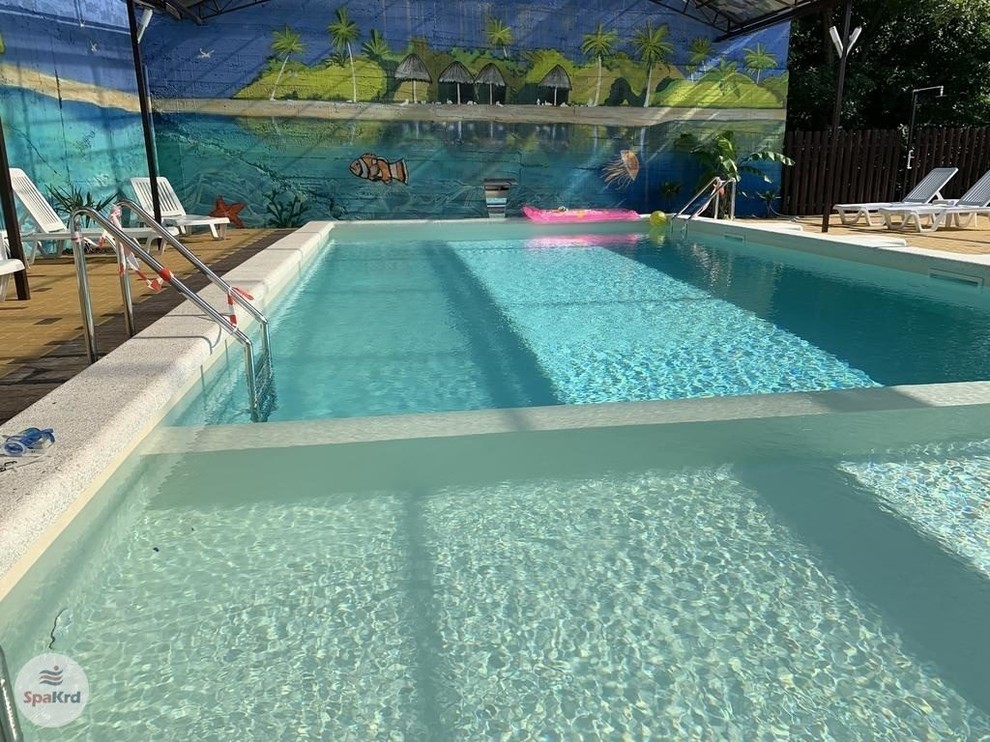 Строительство бассейна в Ольгинке