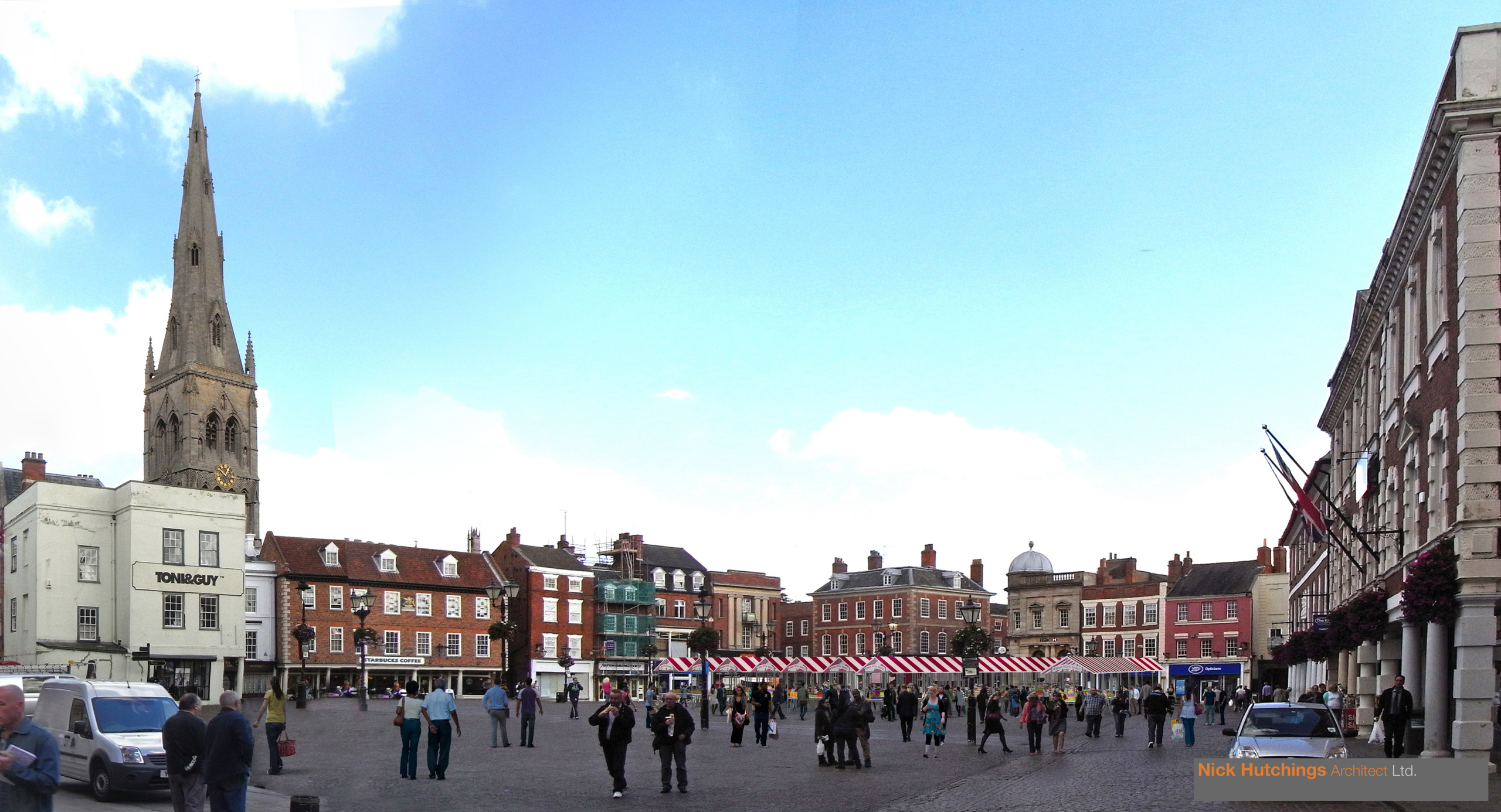 Royal market Square, Newark