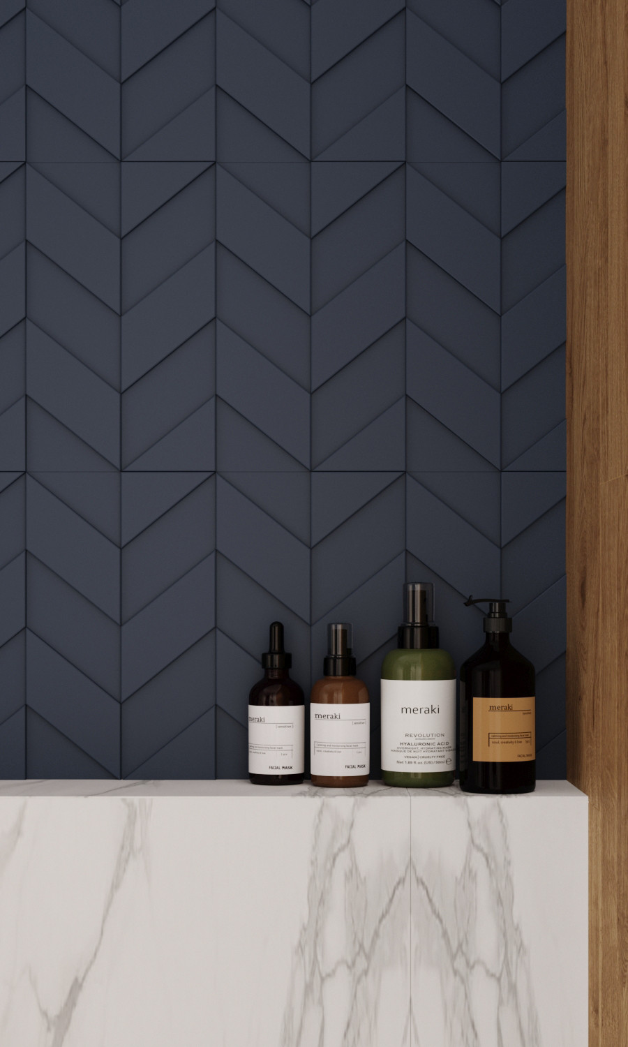 Дизайн проект ванной комнаты г.Котово