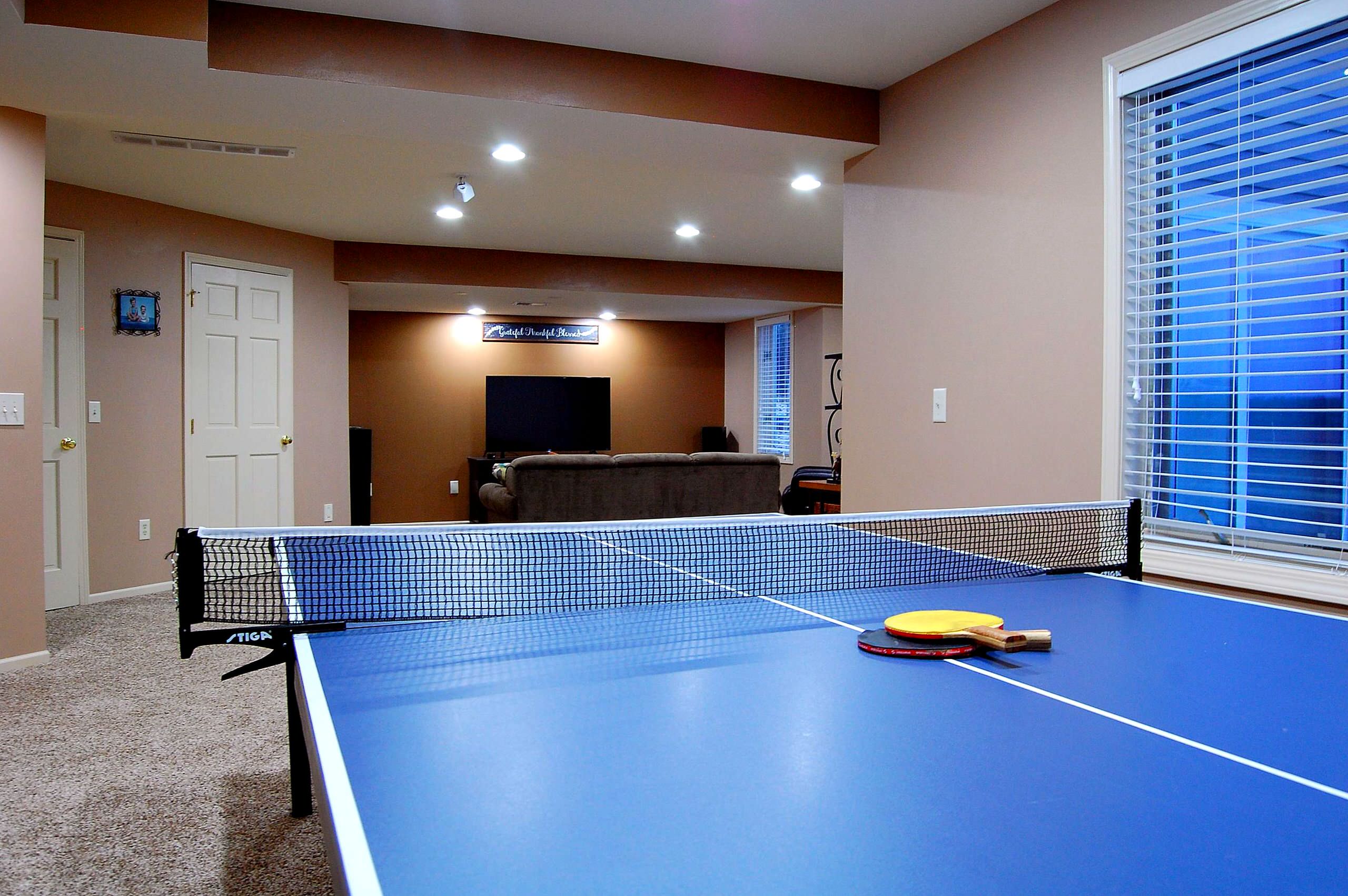 Finished Lower Level in Germantown, WI.