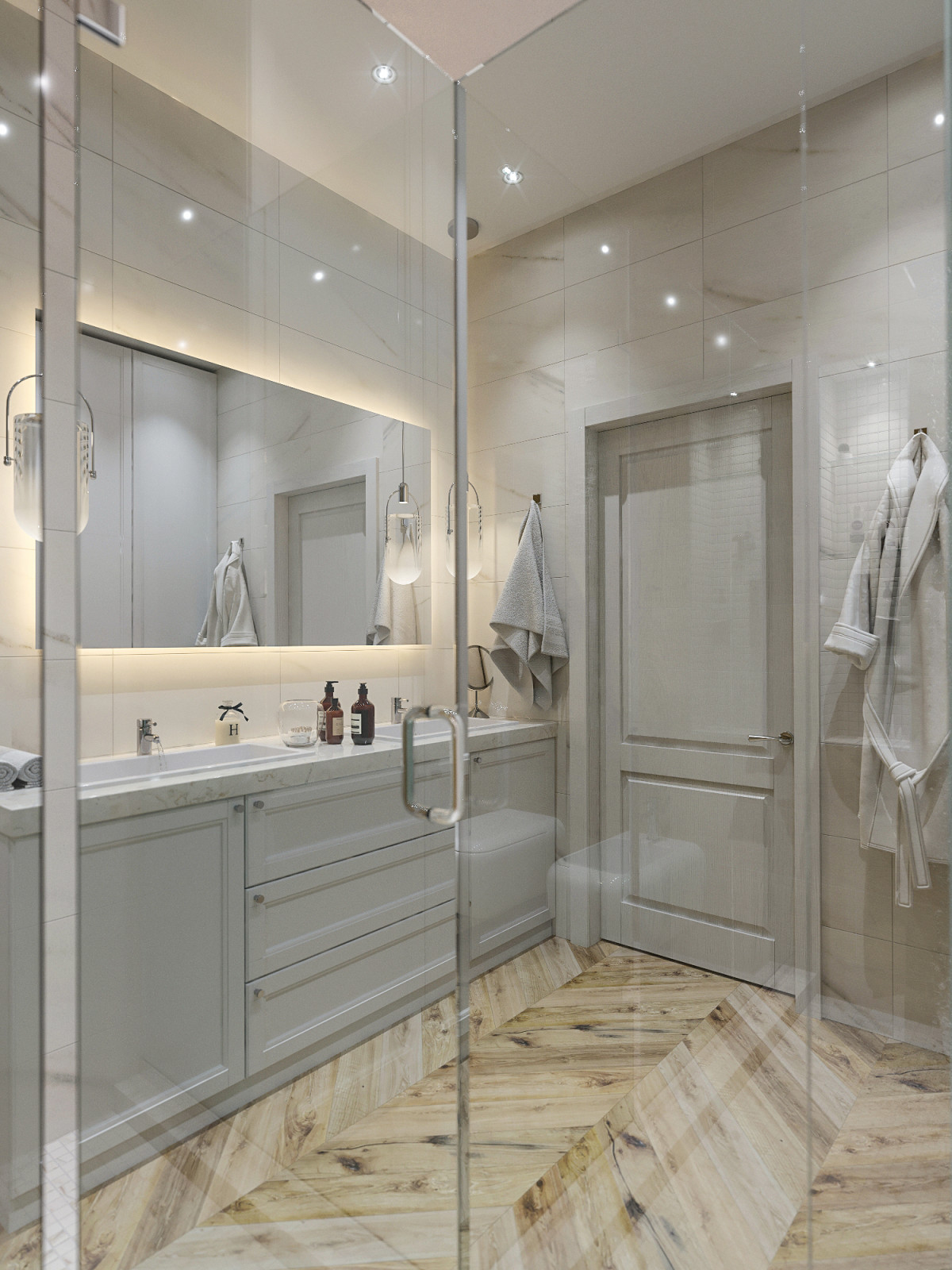 Дизайн интерьера однокомнатной квартиры с кухней-гостиной (ул.Р.Зорге)