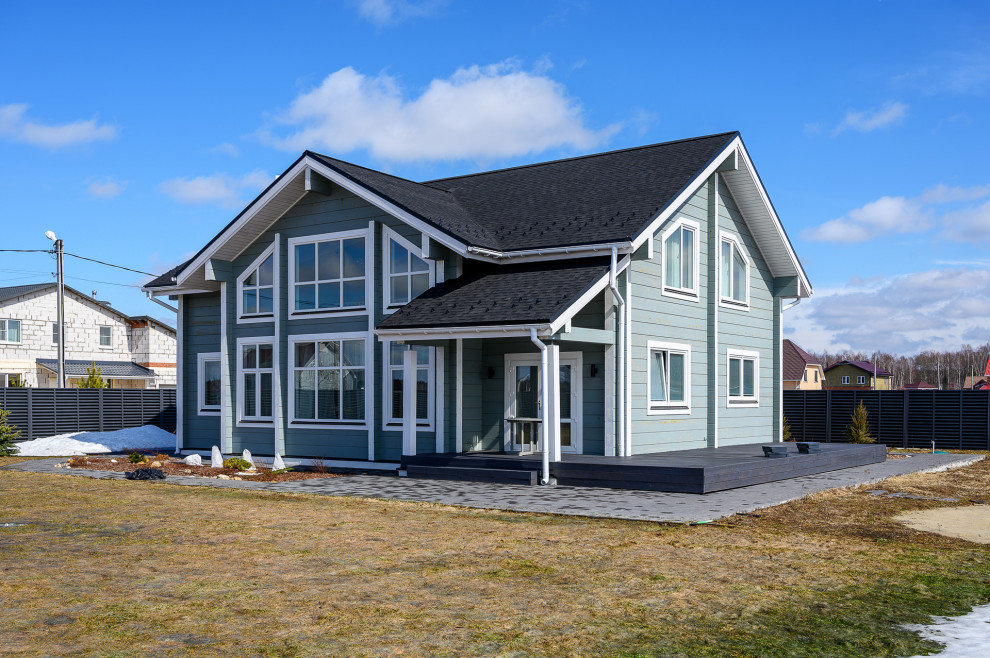 Отделка дома из бруса