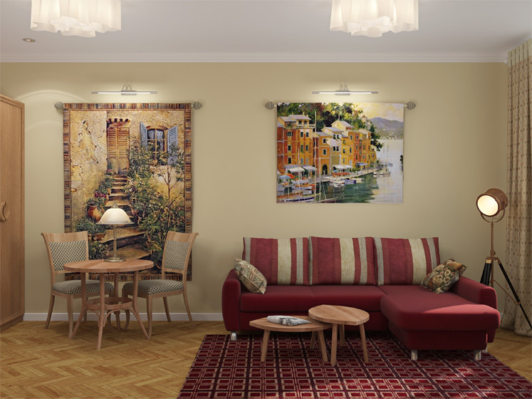 Комната с гобеленами