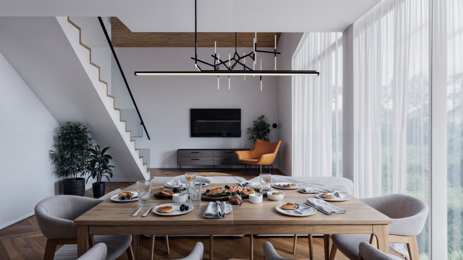 Проект 2-х уровневых апартаментов