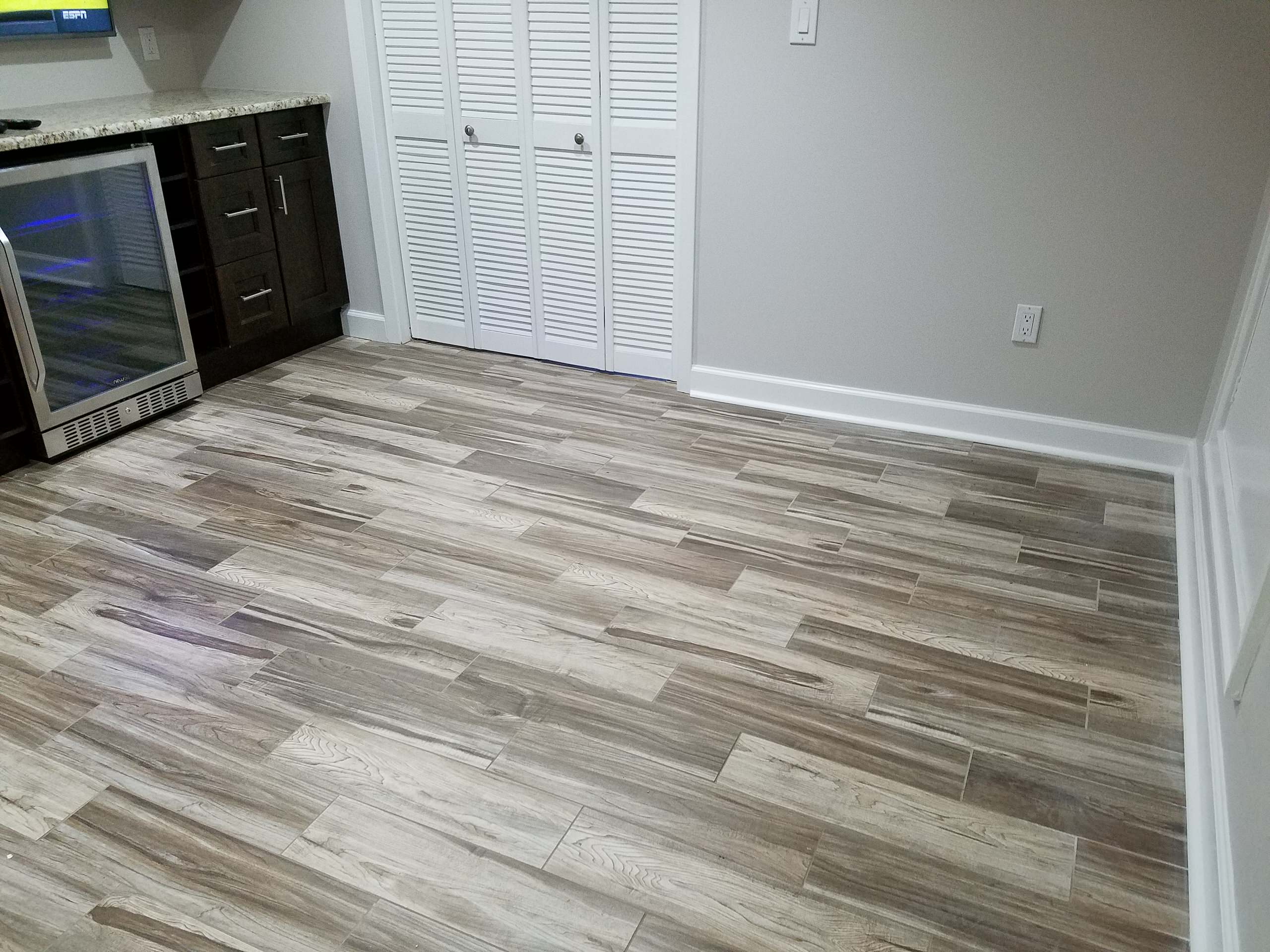 Finished Basement on Mohawk Drive in Springfield, NJ