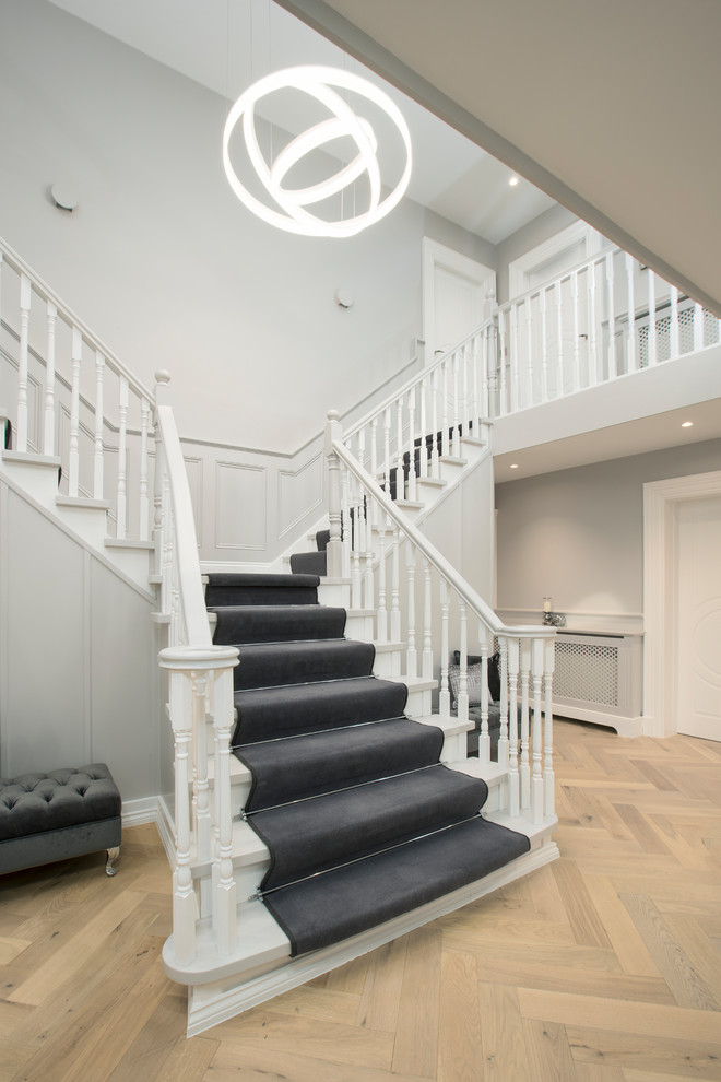 Entrance Hall, Stairs and Landing - Contemporary - Staircase - Dublin ...