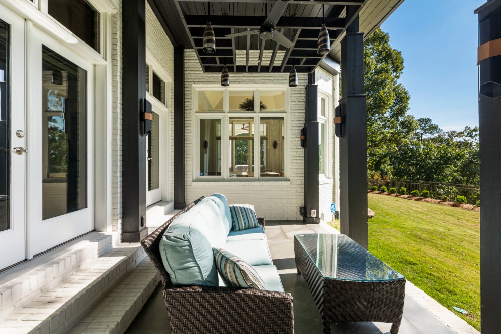 Luxury Riverfront Remodel | Roswell, GA - Transitional - Porch ...