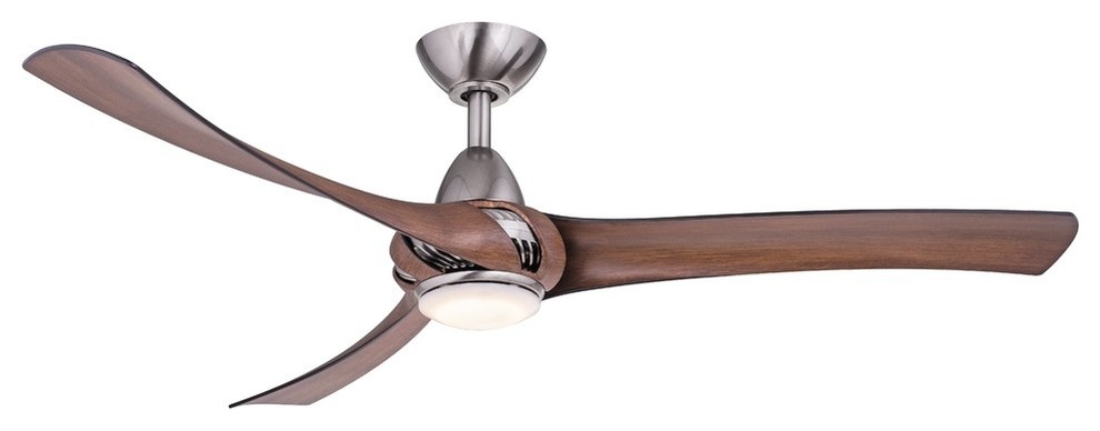 Wind River Droid LED Ceiling Fan WR1462NWAL - Nickel