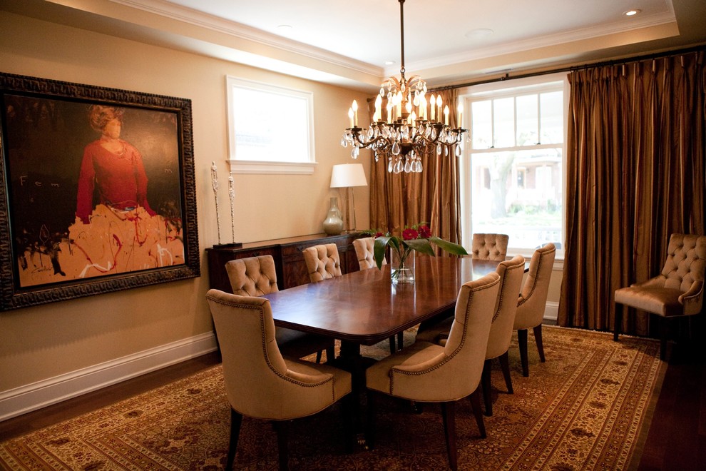 Midtown Main floor Styling for CityLine (Sealy) Traditional Dining Room Toronto by