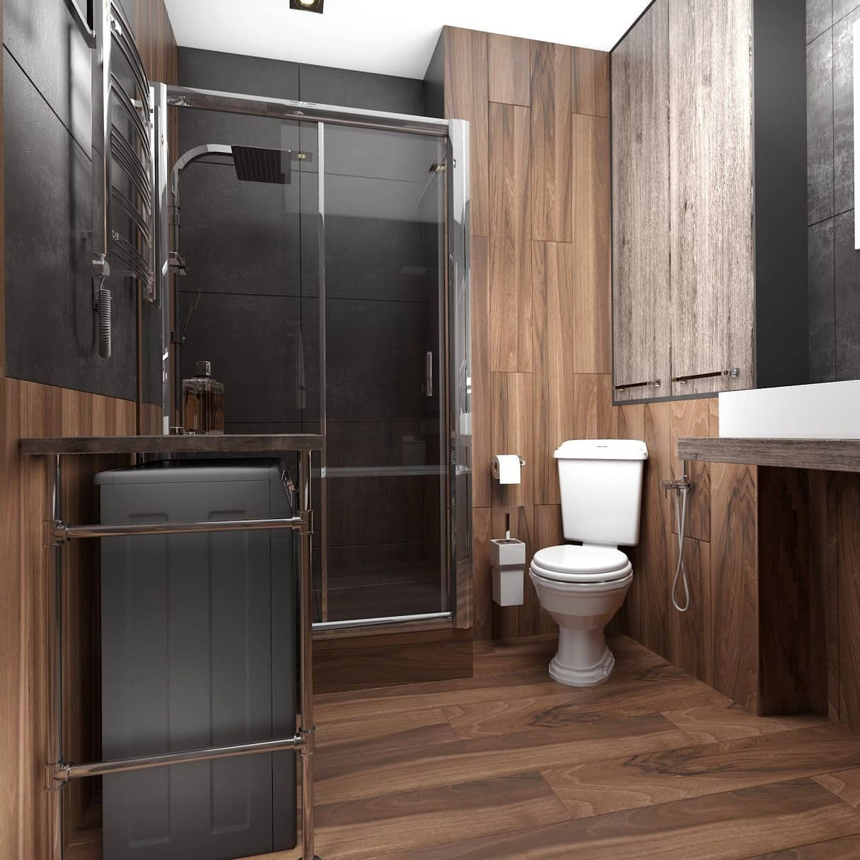 Квартира в стиле лофт 107 кв.м