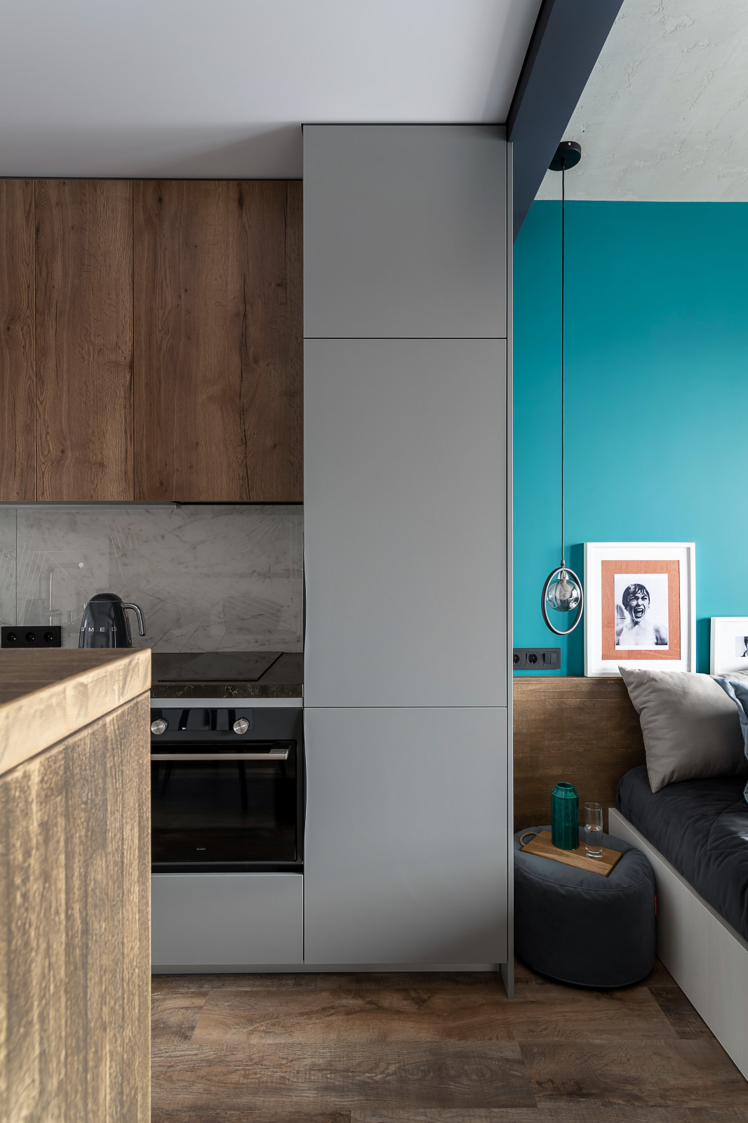 Реализованный дизайн проект квартиры ЖК "Академический"