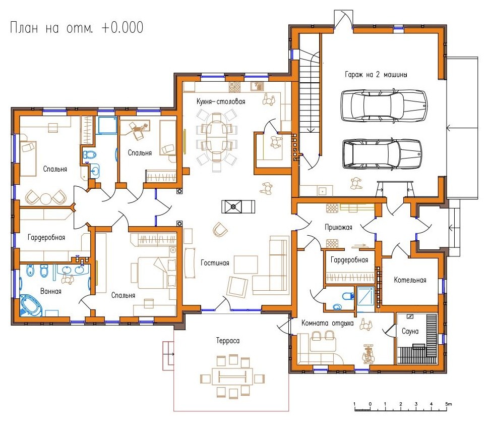 Загородный дом "ВЕРТИКАЛЬ"