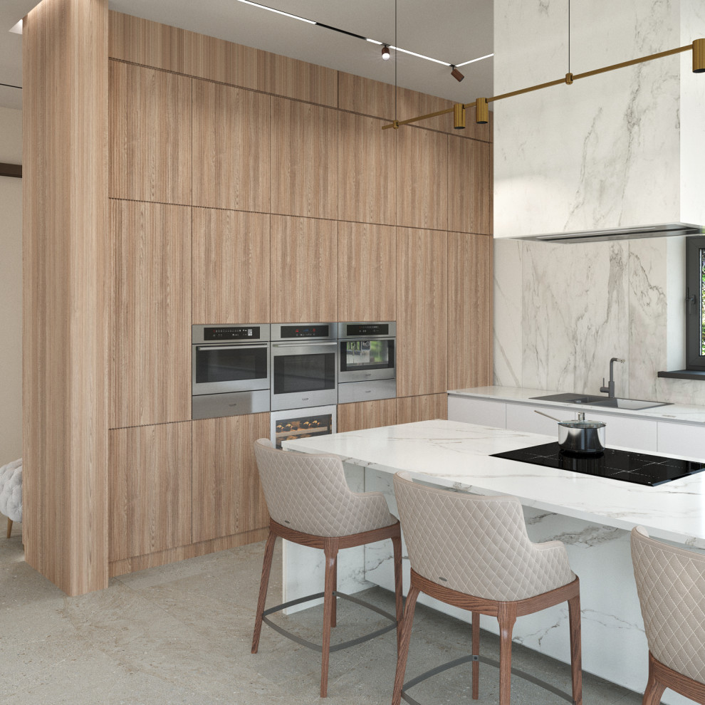 Дом в соснах