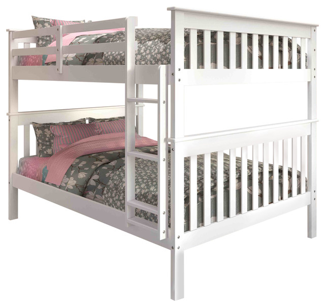 Donco Kids Langan Bunk Bed With Rollout Turndle White Full Over Donco Kids Langan Bunk Bed With Rollout Turndle White Full Over Contemporary Beds By Trading Co