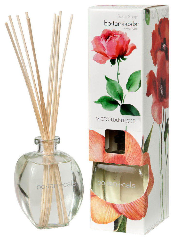 Botanical Reed Diffuser, Victorian Rose