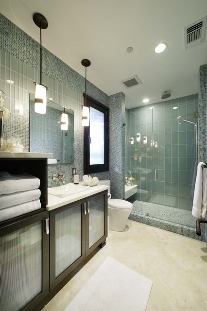 Bathroom contemporary-badrum