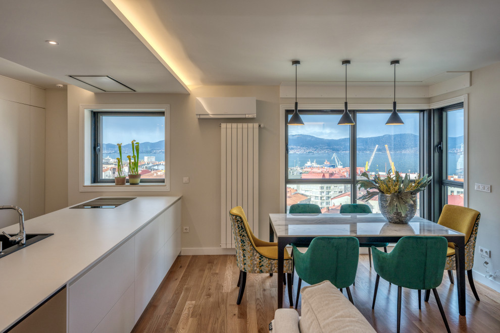 Mirando al puerto de Vigo desde las alturas...
