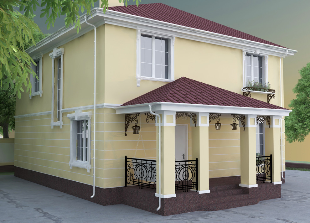 Коттедж в классическом стиле