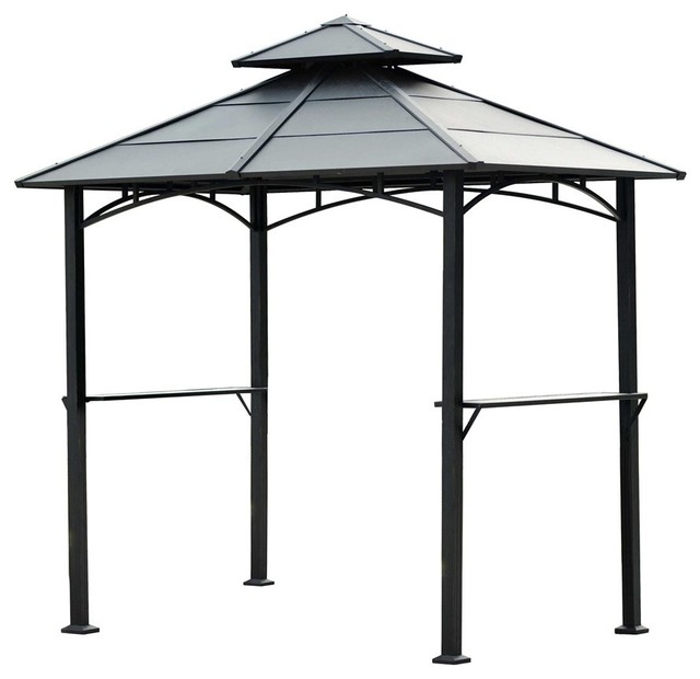 Backyard grill gazebo