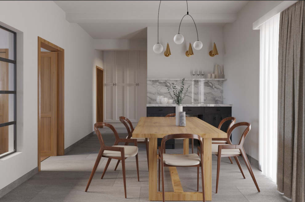 Визуализация кухни. Работа выполнена в 3dmax + Corona Render