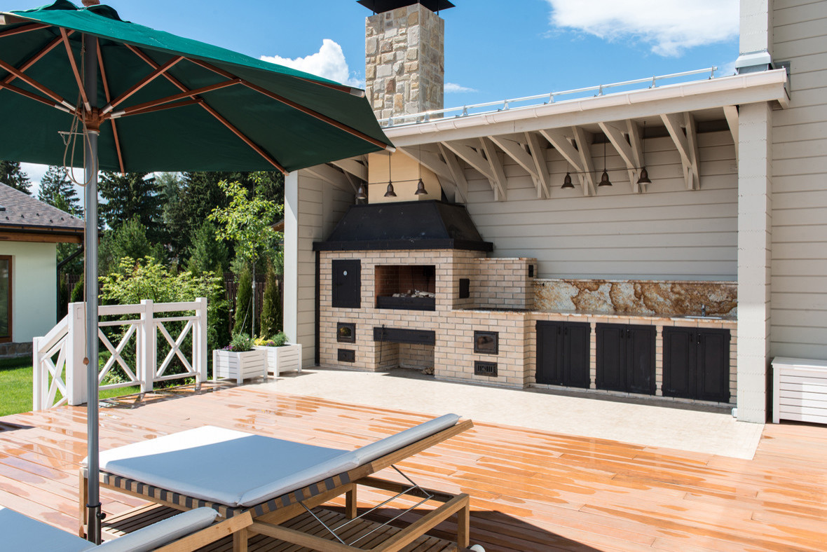 Гостевой дом-баня. Экстерьер