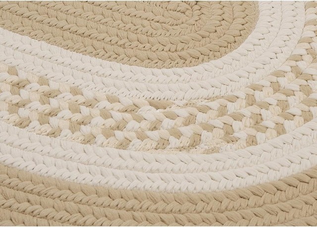 Crescent Rug, Linen 2'x7', 2'x7' Oval Runner - Farmhouse - Outdoor Rugs ...