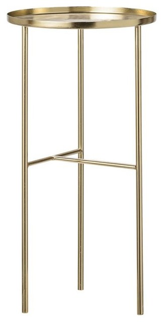 Tall Gold Metal Side Table Contemporary Tables And End Tall Gold Metal Side Table