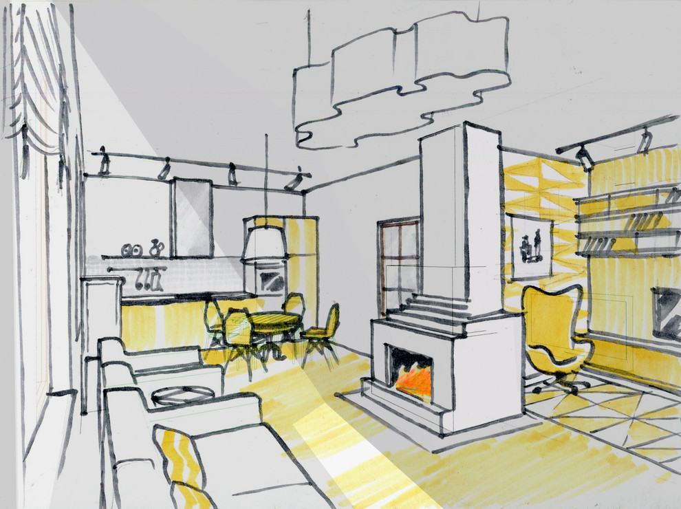 Загородный дом  (бюджетный вариант реализации)