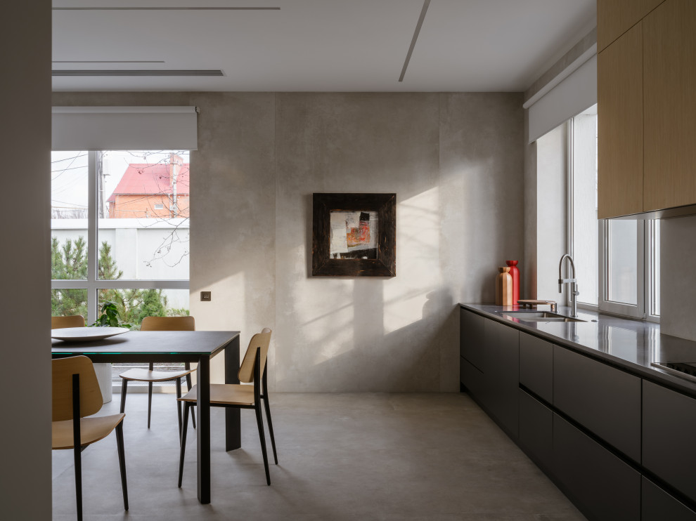 Дом с парящей лестницей