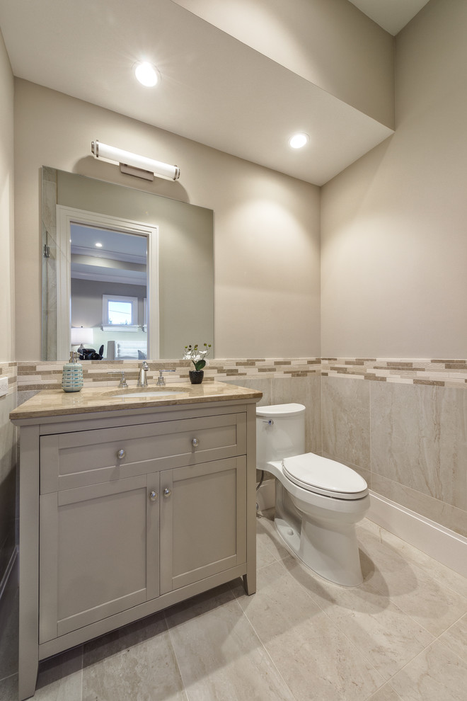Home design - transitional home design idea in Miami