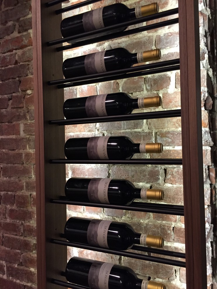 Design ideas for a transitional wine cellar in Other.