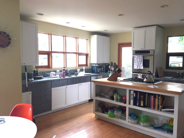 Antes Y Despues Una Cocina Nueva De Estilo Midcentury