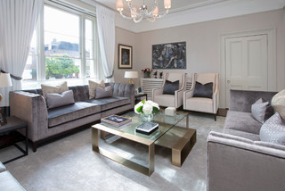 Grey Cream Living Room Ideas And Photos Houzz