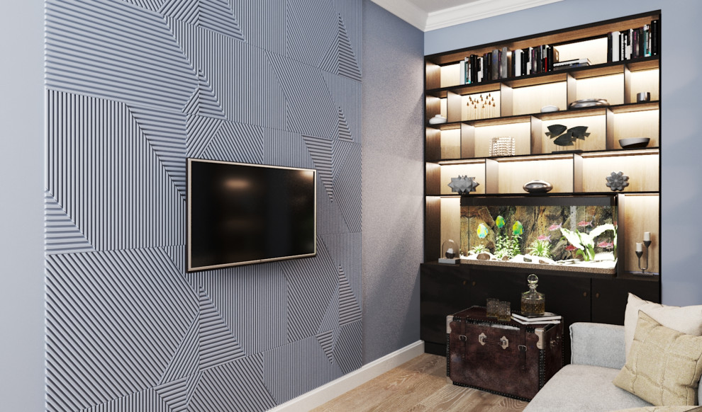 Кабинет в синем