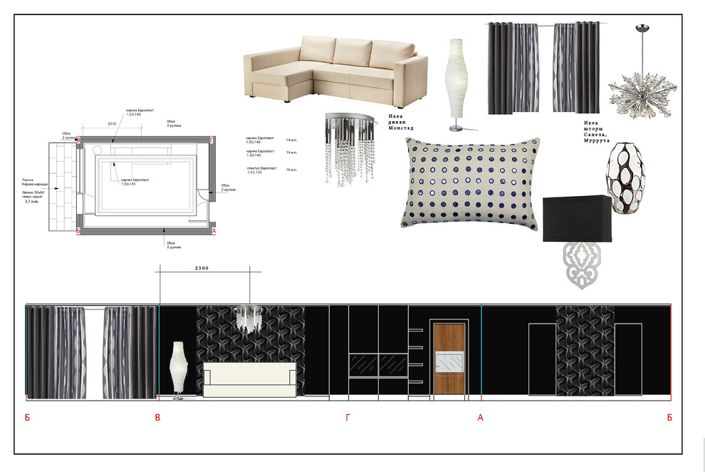 Консультации, выбор стилистики интерьера