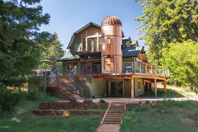 Jenner Residence lantlig-fasad