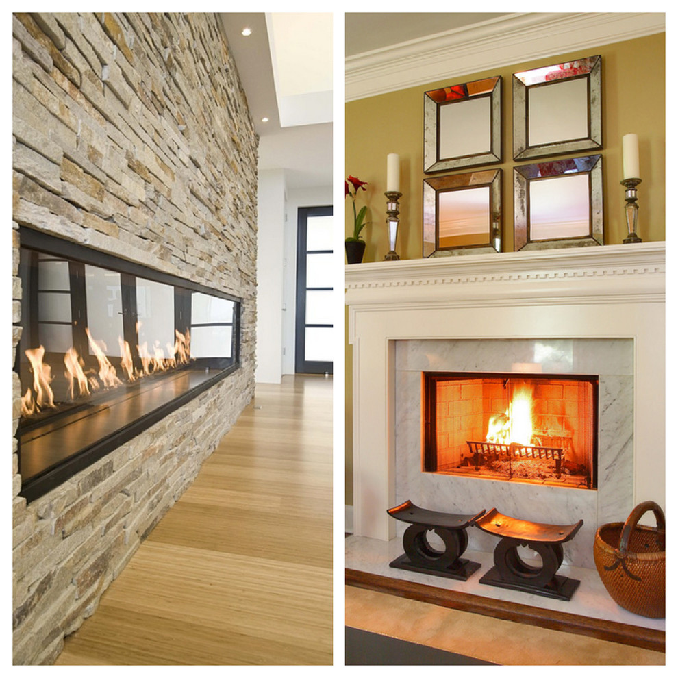Traditional VS Gas Fireplaces