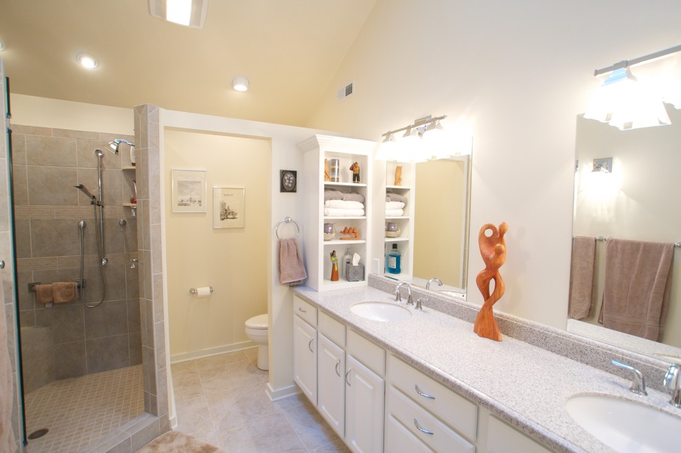 Williamsburg Master Bath High Ceiling
