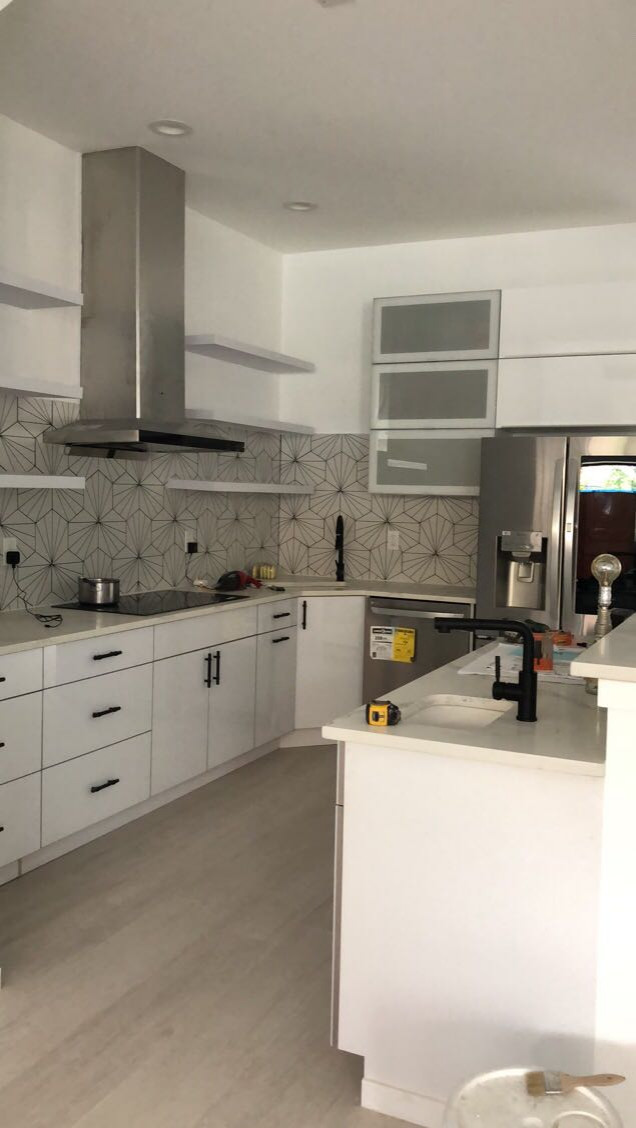 Downtown Jersey City Modern Kitchen