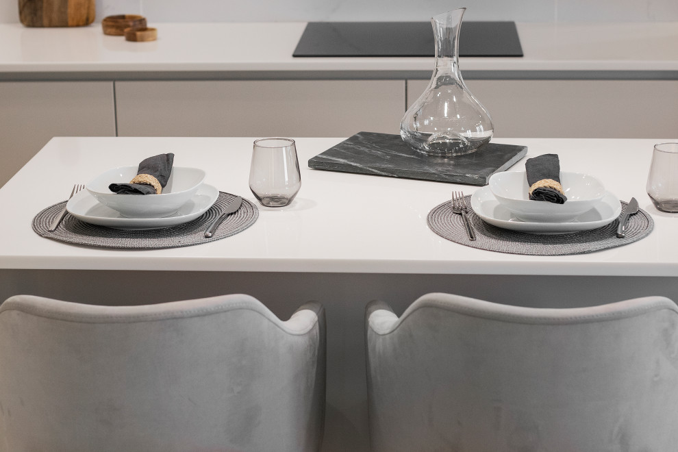 Кухня-гостиная в ЖК Правобережный