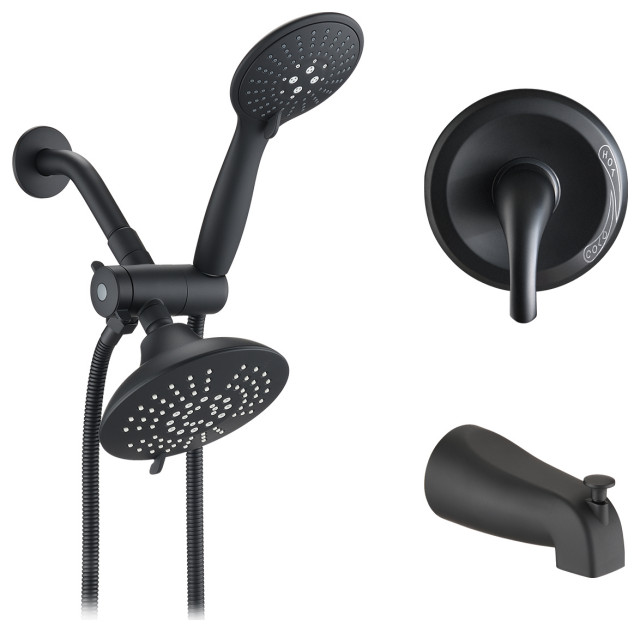 5spray function shower Tub And Shower Faucet With Roughin Valve