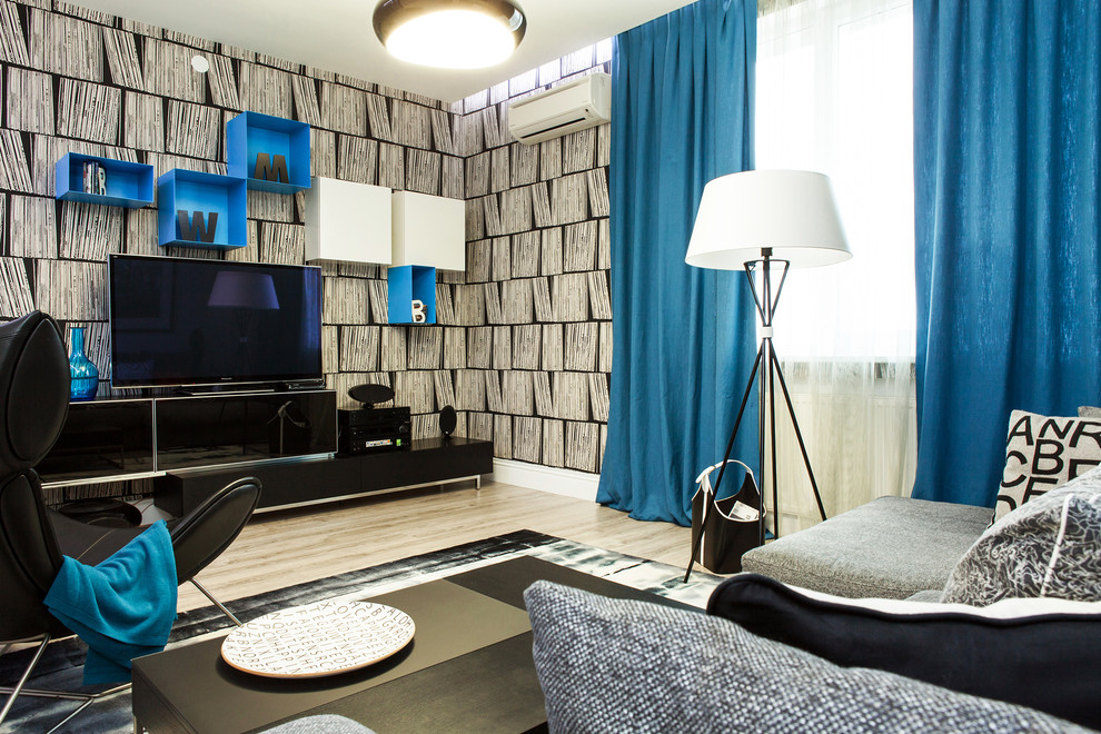 Квартира 250 м2 "Зима в скандинавском лесу"