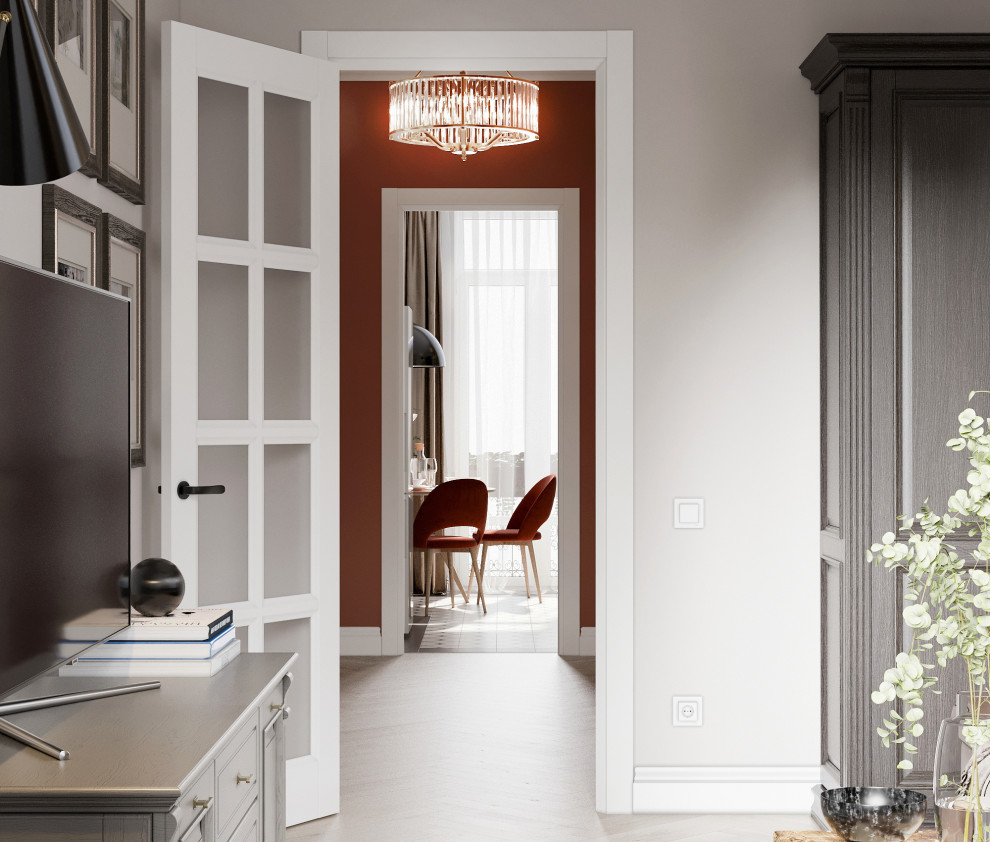 Элегантный интерьер в сталинке