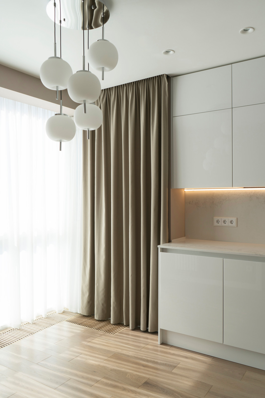 Современный интерьер в пастельных тонах