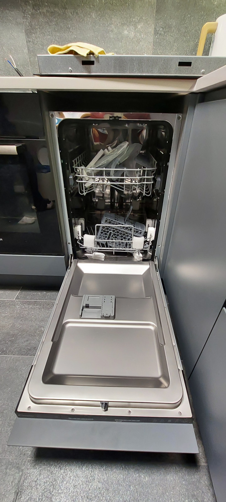 Реализация кухни по дизайн-проекту в однокомнатной квартире, 2022