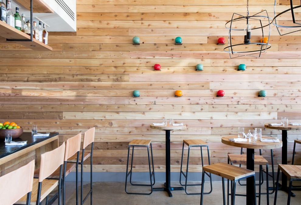Inspiration for a rustic home design remodel in Austin