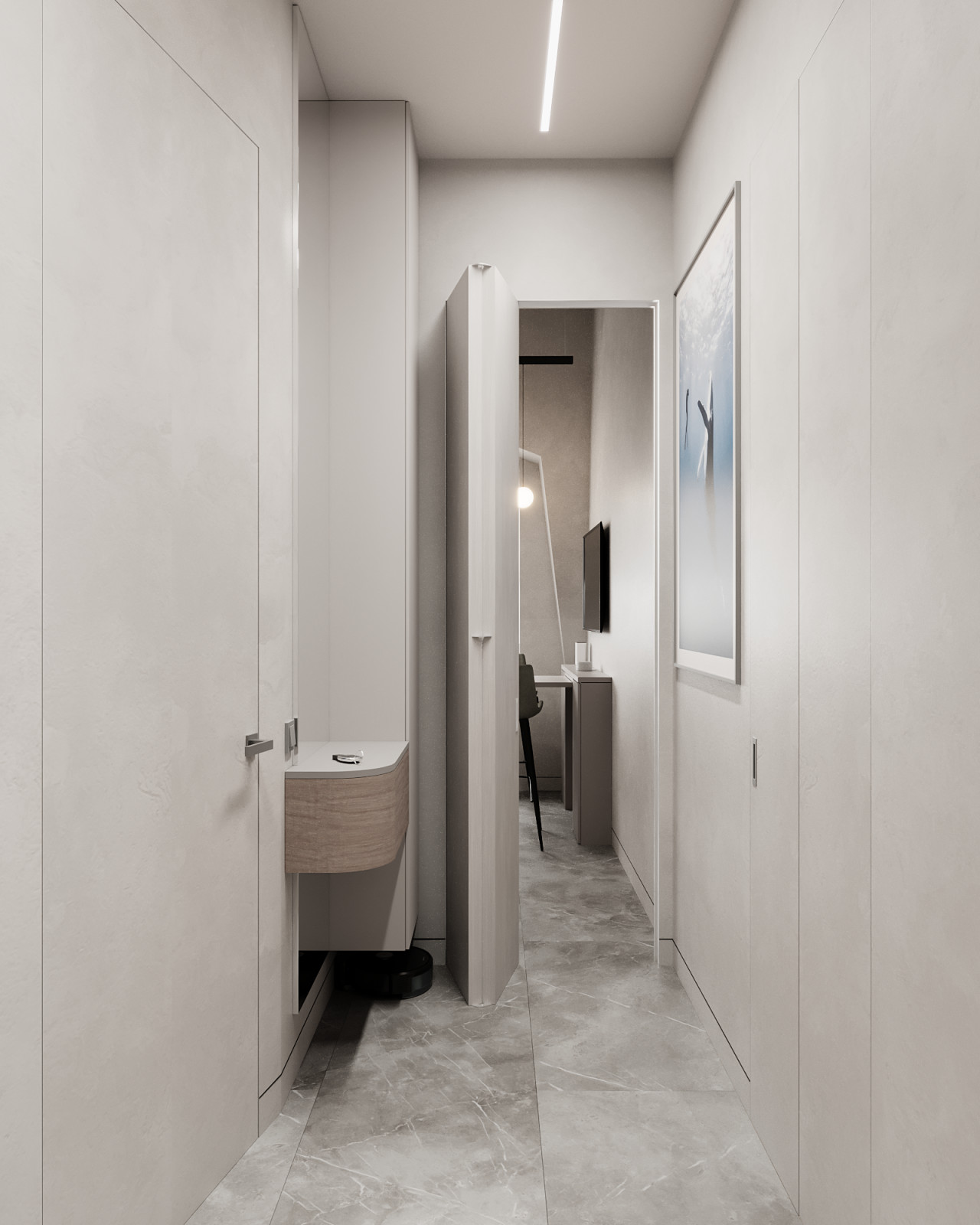 Дизайн-проект квартиры на Комендантском