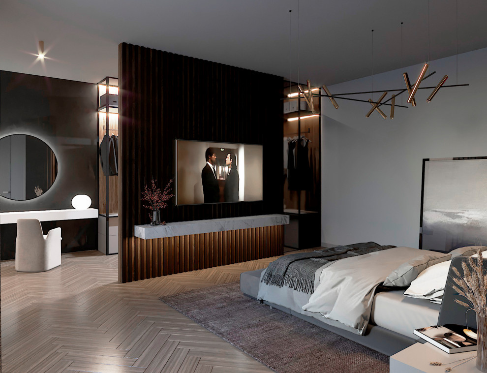 Темная спальня