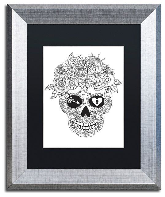 Sugar Skull License Plate Frame